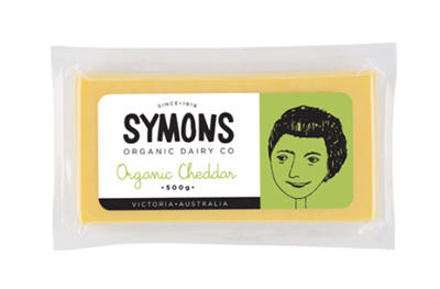 Picture of SYMONS ORGANIC CHEDDAR 500G