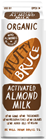 Picture of NUTTY BRUCE ORGANIC ACTIVATED  ALMOND MILK 1L