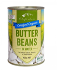 Picture of CHEF'S CHOICE ORGANIC BUTTER BEANS 400G