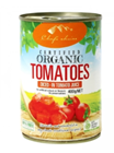 Picture of CHEF'S CHOICE ORGANIC DICED TOMATOES 400G