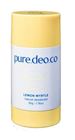 Picture of PURE DEO CO LEMON MYRTLE NATURAL DEODORANT 50G