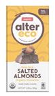 Picture of ALTER ECO DARK SALTED ALMONDS CHOCOLATE 80G