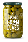 Picture of CERES ORGANIC GREEN OLIVES 315G