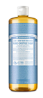 Picture of DR BRONNER'S PURE CASTILE LIQUID SOAP BABY UNSCENTED 946ML